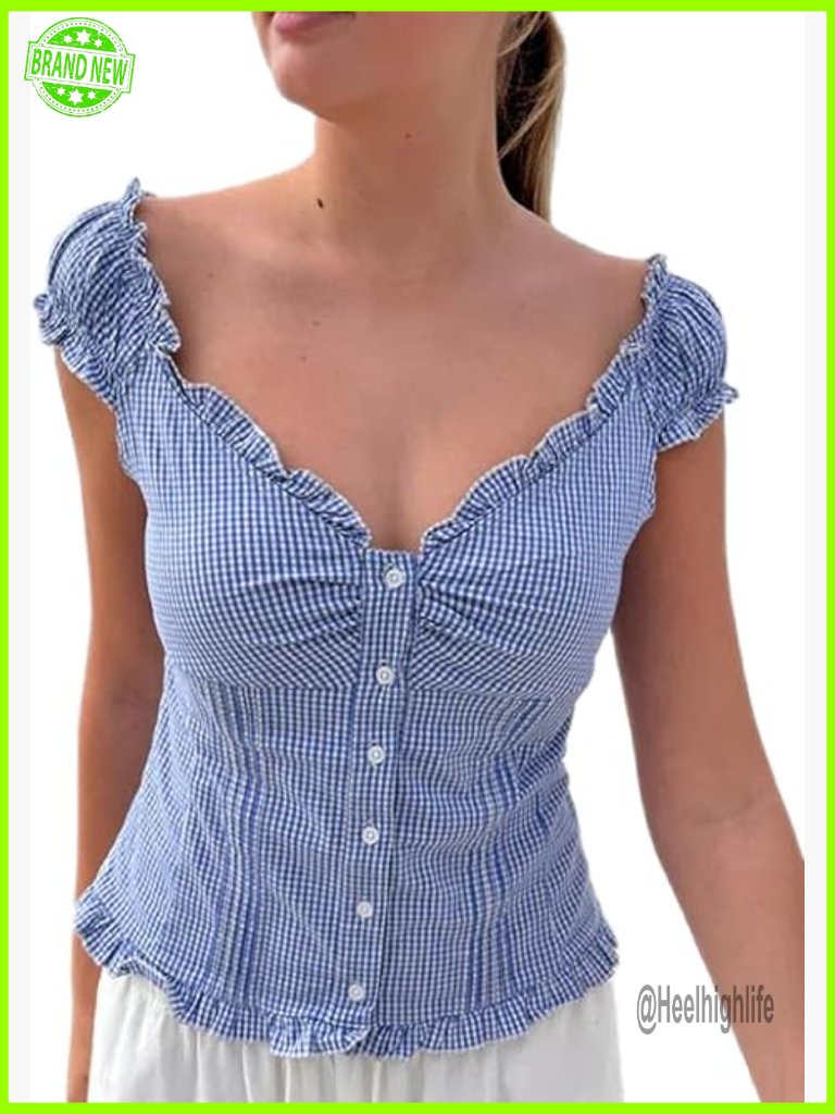 Fairy Grunge Lace Trim Crop Top Short Sleeve Y2k Babydoll Tee Going Out